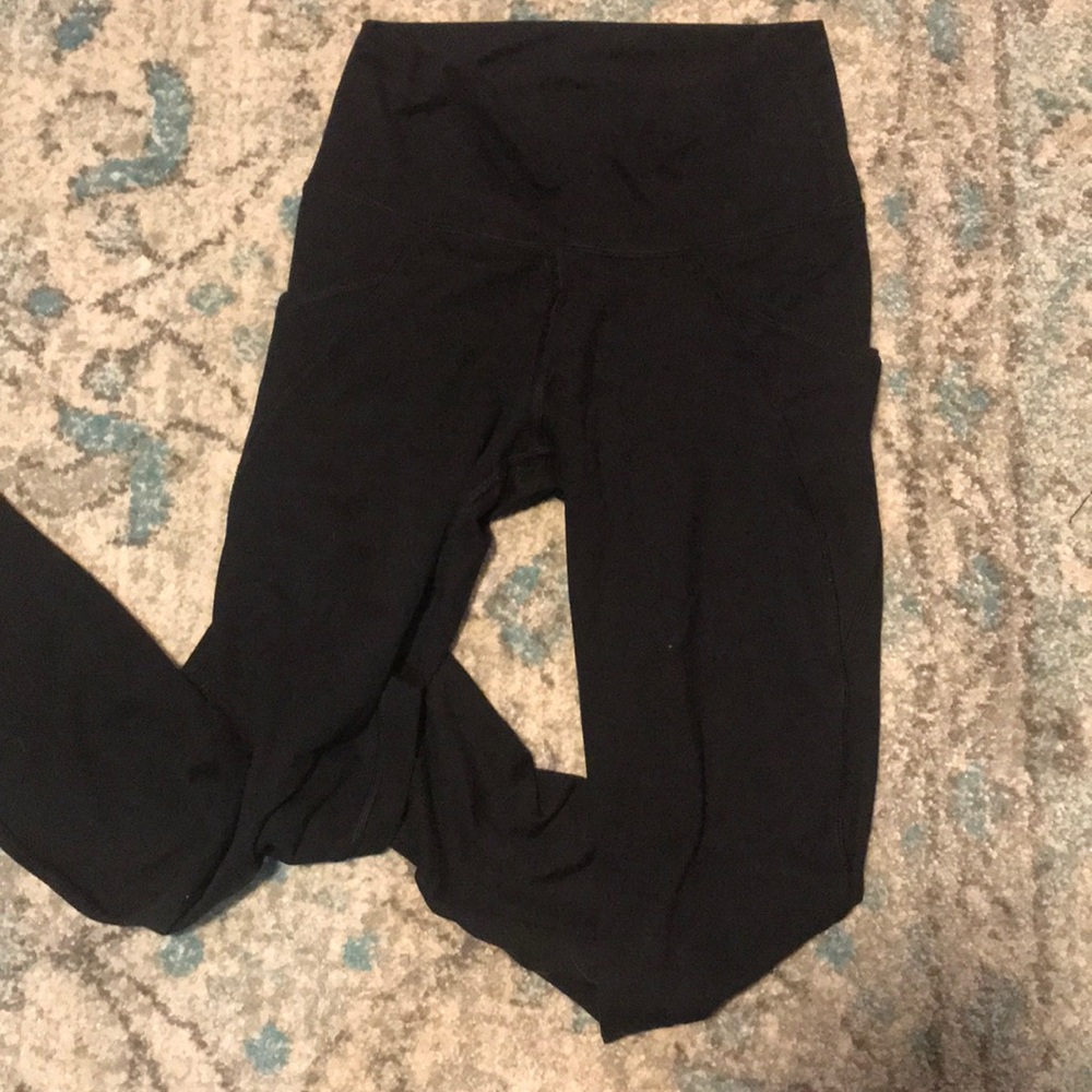 aerie play leggings with pockets